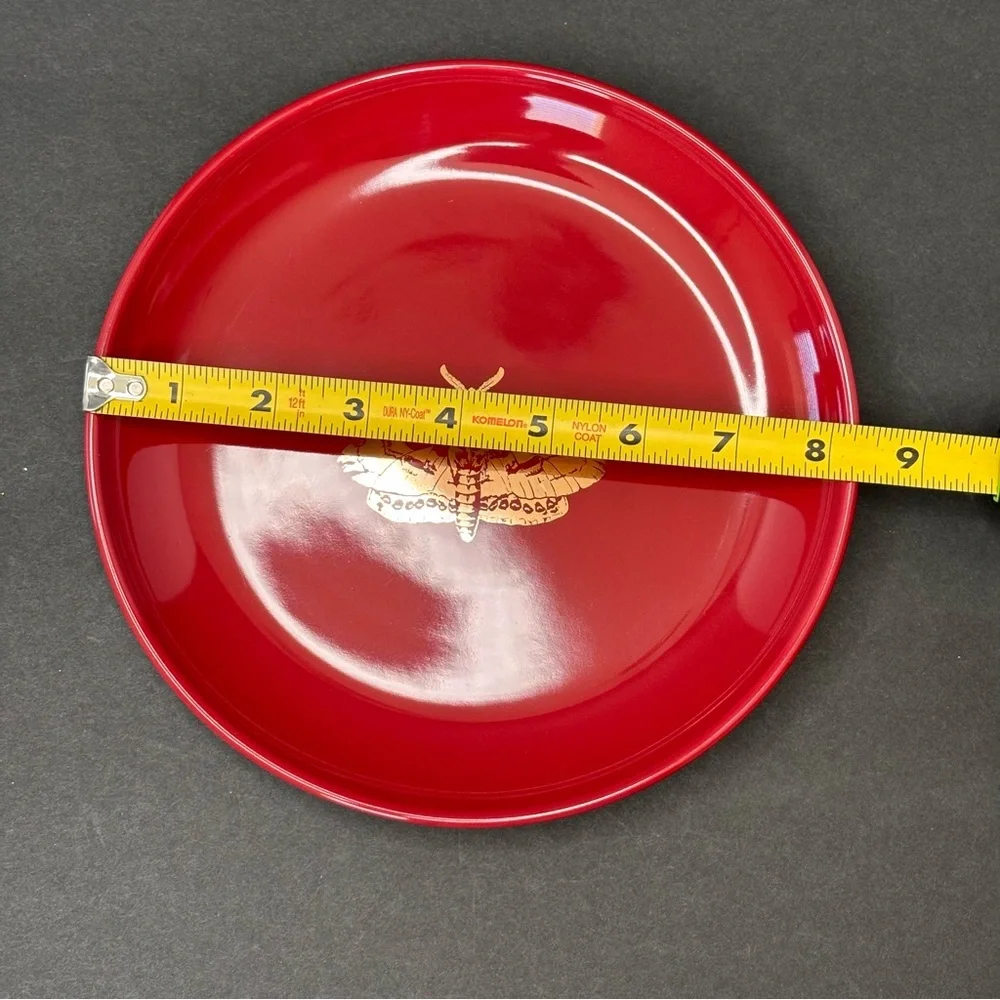 Catherine Martin For Anthropologie Midnight Creatures Stoneware Dessert PlateNEW